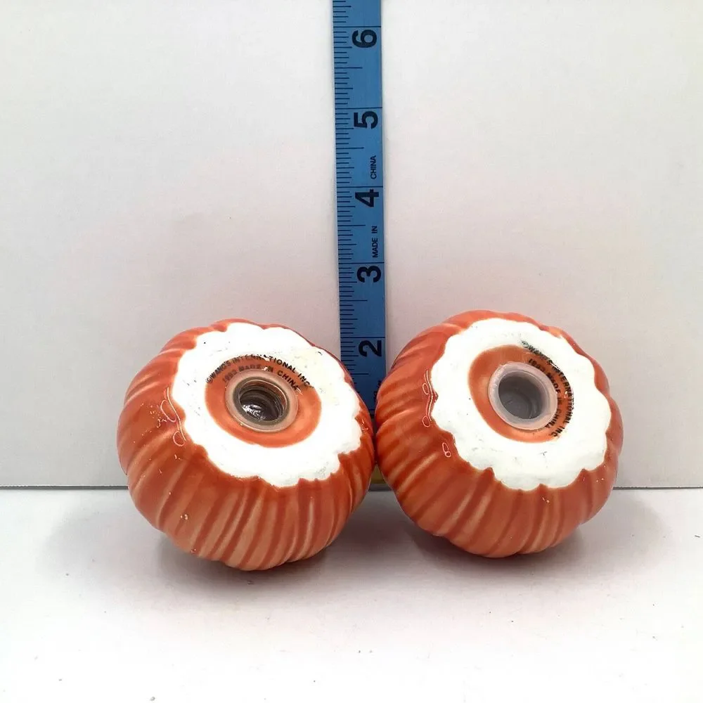 Salt and Pepper Shakers‎ Pumpkins Gift Thanksgiving Ceramic Unused